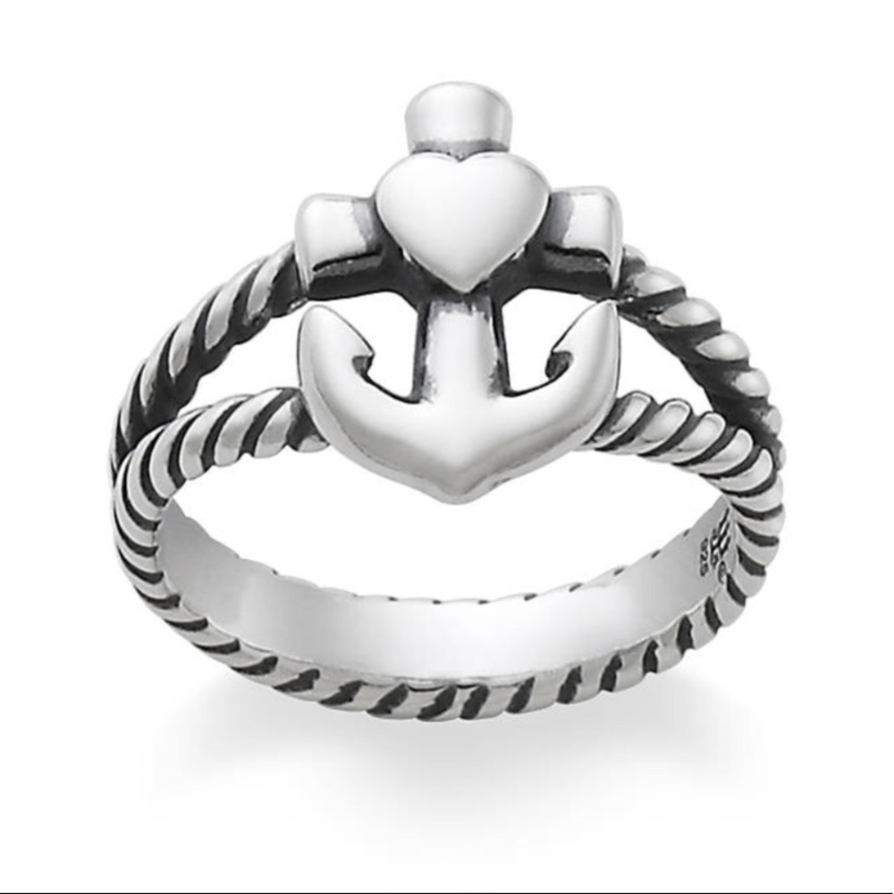James Avery Faith, Hope, & Love Twisted Rope Ring